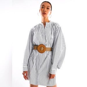 BCBGMaxazria Carter Silky Batwing Dress with belt.. Size Small.